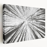 Large canvas print of Aspen, Colorado scenery in muted earth tones, ideal for kitchen wall art.