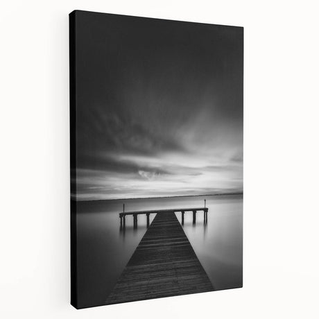 Delaware landscape on large stretched canvas with soft green and blue tones, suitable for kitchen wall art.