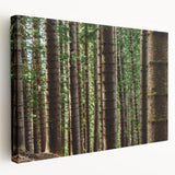 Scenic view of Kauai's coastline on a large stretched canvas, featuring a palette of deep blues and greens.