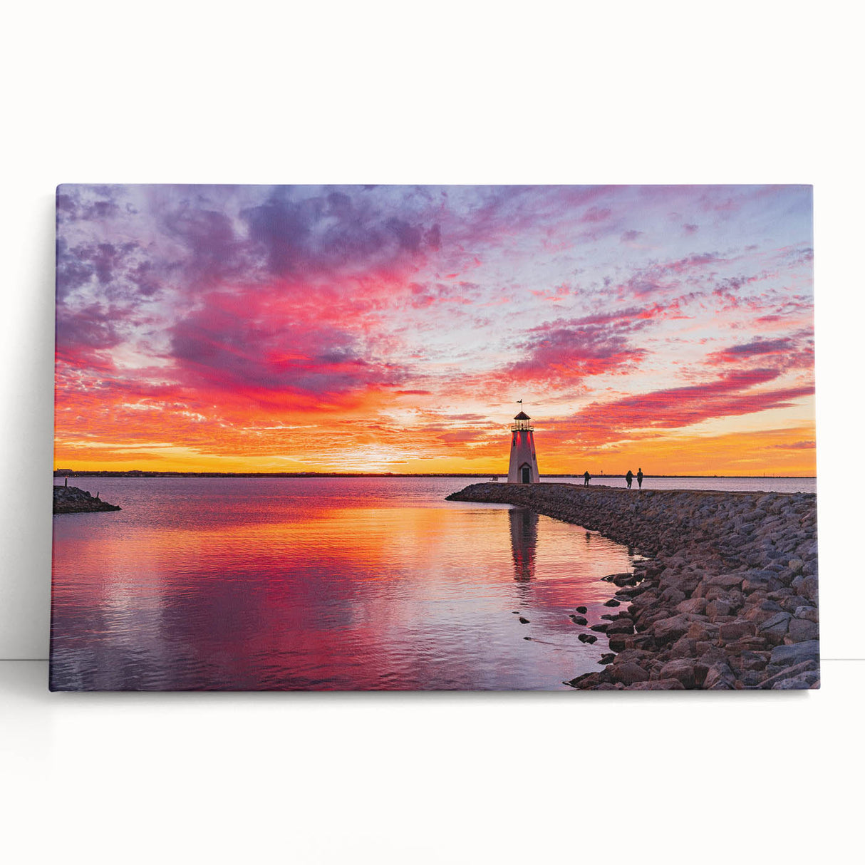 Black and white stretched canvas of Oklahoma scenery, ideal for kitchen wall art or bedroom ambiance.