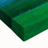 Black and white landscape art painting of Vermont on stretched canvas, ideal for bedroom wall decor.