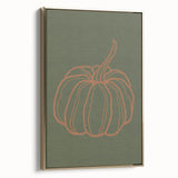 Framed canvas featuring a vintage landscape painting of fall, with rich gold and black tones, ideal for bedroom wall decor.