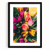 Abstract art print featuring a textured, colorful design on an extra large canvas, ideal for living room decor.