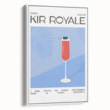 Vintage poster art featuring colorful food and drink illustrations on a large framed canvas, ideal for living room decor.