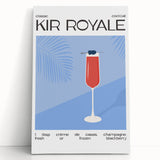 Large black and white stretched canvas featuring assorted kitchen utensils, ideal for kitchen wall art.