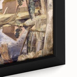 Oxenbridge Pond Landscape - Modern Nature Art Print by Paul Nash