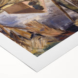 Oxenbridge Pond Landscape - Modern Nature Art Print by Paul Nash
