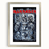 Iron Maiden Retro Wall Art – Vintage Heavy Metal Poster Print