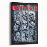 Iron Maiden Retro Wall Art – Vintage Heavy Metal Poster Print