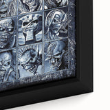 Iron Maiden Retro Wall Art – Vintage Heavy Metal Poster Print