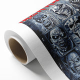 Iron Maiden Retro Wall Art – Vintage Heavy Metal Poster Print