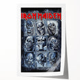 Iron Maiden Retro Wall Art – Vintage Heavy Metal Poster Print