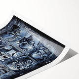 Iron Maiden Retro Wall Art – Vintage Heavy Metal Poster Print