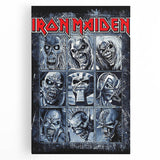 Iron Maiden Retro Wall Art – Vintage Heavy Metal Poster Print