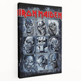 Iron Maiden Retro Wall Art – Vintage Heavy Metal Poster Print