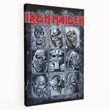 Iron Maiden Retro Wall Art – Vintage Heavy Metal Poster Print