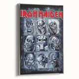 Iron Maiden Retro Wall Art – Vintage Heavy Metal Poster Print