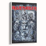 Iron Maiden Retro Wall Art – Vintage Heavy Metal Poster Print