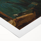 Realism Art Prints - Mme Lemaistre by Jean-Baptiste-Camille Corot Portrait