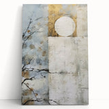 Minimalist Abstract Living Room Wall Art - Modern Canvas Print