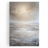 Abstract landscape wall art on stretched canvas, featuring vibrant colors and dynamic shapes, ideal for modern decor and enhancing living spaces.