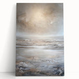 Abstract landscape wall art on stretched canvas, showcasing vibrant colors and dynamic forms, perfect for modern home decor. Ideal for creating an artistic focal point in living spaces.