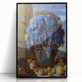 Baroque Still Life with Grapes: Elegant Rococo Wall Art