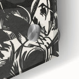 Dynamic Black & White Expressionist Wall Art - Abstract Animal Design