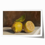 Extra large rolled print of assorted fruits in vibrant colors, ideal for art wall dining room or bathroom.