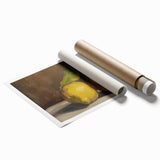 Extra large rolled print featuring an assortment of vibrantly colored fruits.