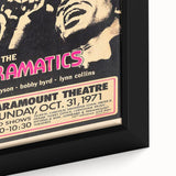 James Brown Retro Wall Art – Vintage 1971 Paramount Concert Print