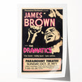 James Brown Retro Wall Art – Vintage 1971 Paramount Concert Print