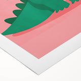 Children’s Wall Decor – Playful Crocodile Illustration for Kids