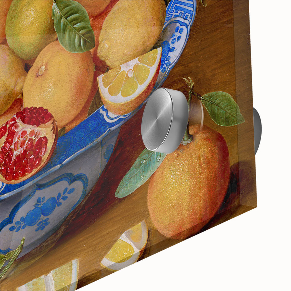 Baroque Still Life with Citrus - Classic and Elegant Rococo Art