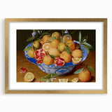 Baroque Still Life with Citrus - Classic and Elegant Rococo Art