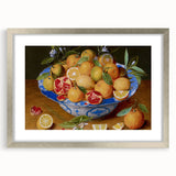 Baroque Still Life with Citrus - Classic and Elegant Rococo Art