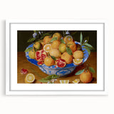 Baroque Still Life with Citrus - Classic and Elegant Rococo Art