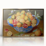 Baroque Still Life with Citrus - Classic and Elegant Rococo Art