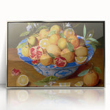 Baroque Still Life with Citrus - Classic and Elegant Rococo Art