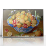 Baroque Still Life with Citrus - Classic and Elegant Rococo Art