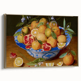 Baroque Still Life with Citrus - Classic and Elegant Rococo Art