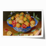 Baroque Still Life with Citrus - Classic and Elegant Rococo Art