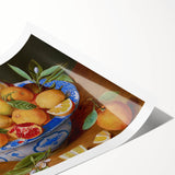 Baroque Still Life with Citrus - Classic and Elegant Rococo Art