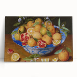 Baroque Still Life with Citrus - Classic and Elegant Rococo Art