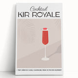 Large black and white stretched canvas featuring assorted kitchen utensils, ideal for kitchen wall art.