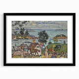 Gloucester Harbor by Prendergast: Colorful Coastal Impressionist Wall Art