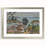 Gloucester Harbor by Prendergast: Colorful Coastal Impressionist Wall Art