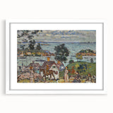 Gloucester Harbor by Prendergast: Colorful Coastal Impressionist Wall Art