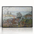 Gloucester Harbor by Prendergast: Colorful Coastal Impressionist Wall Art