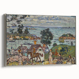 Gloucester Harbor by Prendergast: Colorful Coastal Impressionist Wall Art